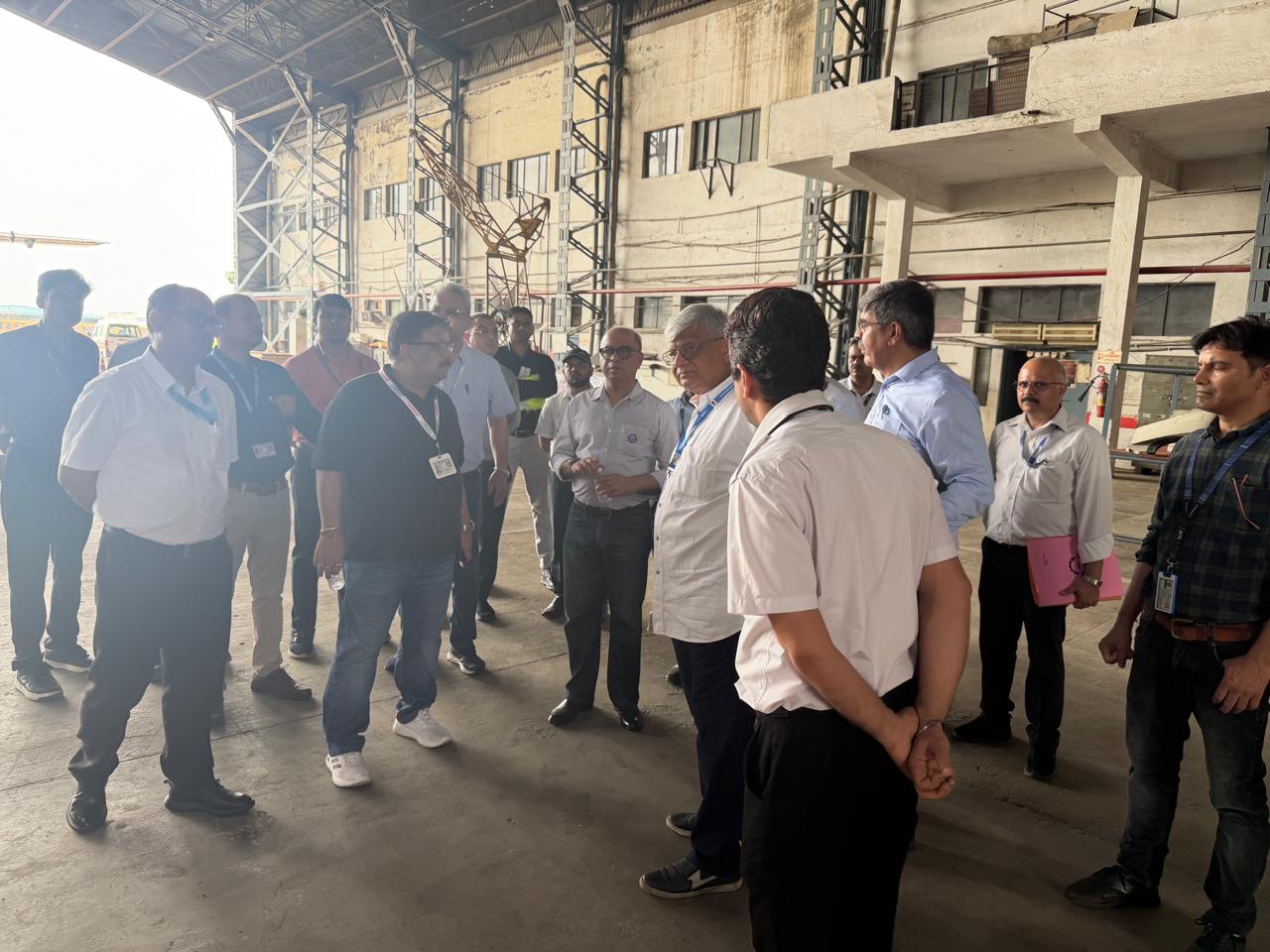 Visit to AIESL Delhi Base and Line Maintenance.